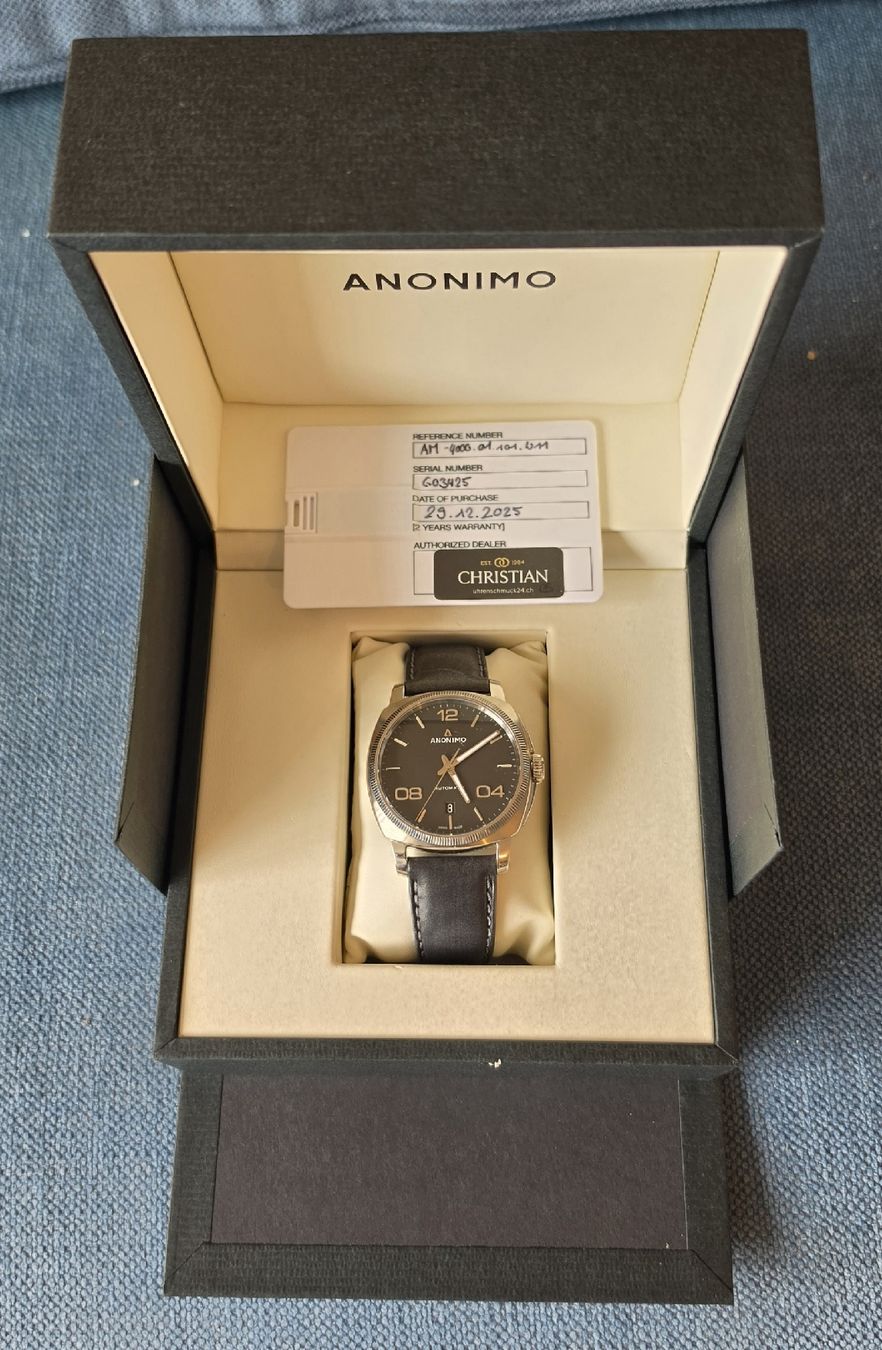 Anonimo Orologi: Anonimo Epurato Automatik – Nuovo (secondo la descrizione) da St. Gallen venduto da lesfromages