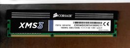 RAM 4GB Corsair XMS3 DDR3 1600 CL11