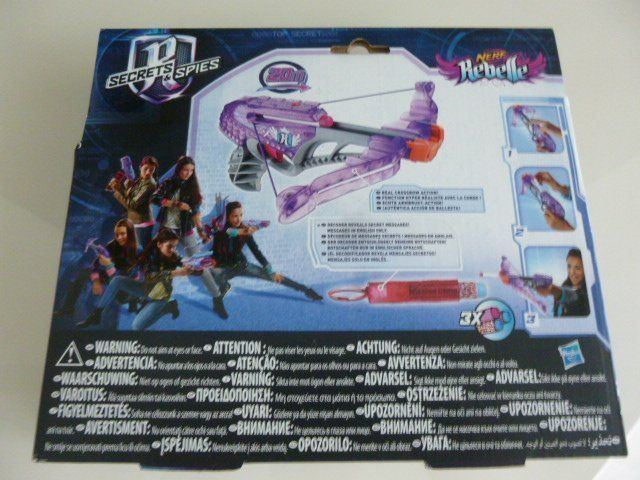 Hasbro Giocattoli: Nerf Rebelle - Secrets Spies - 100% NEW – Nuovo e nell'imballaggio originale da Pambio Noranco venduto da Pol69 3