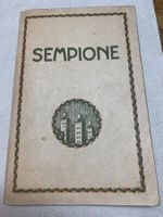 Sempione - "Strade Ferrate Federali" - 1914