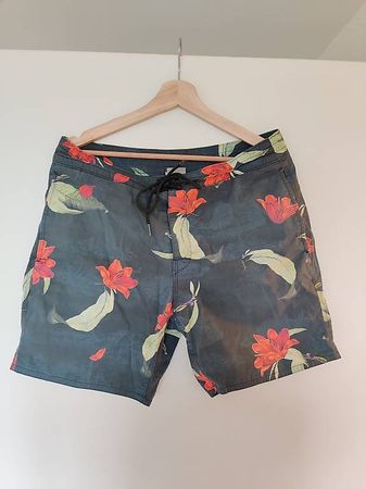 Carhartt WIP Float Badehose, Swimwear, Floral, Gr. M