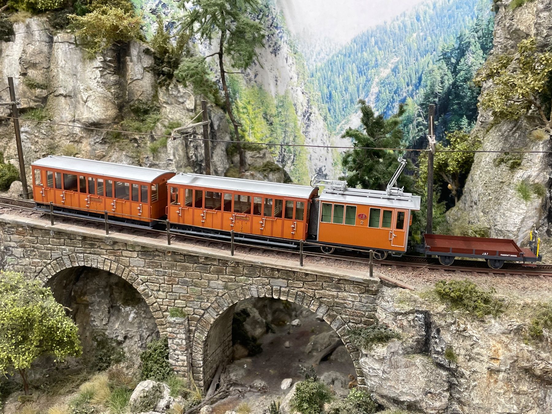 HRF Modelleisenbahnen: HRF, Jungfraubahn 1950 – Neu und originalverpackt aus Krummenau von ferrotech