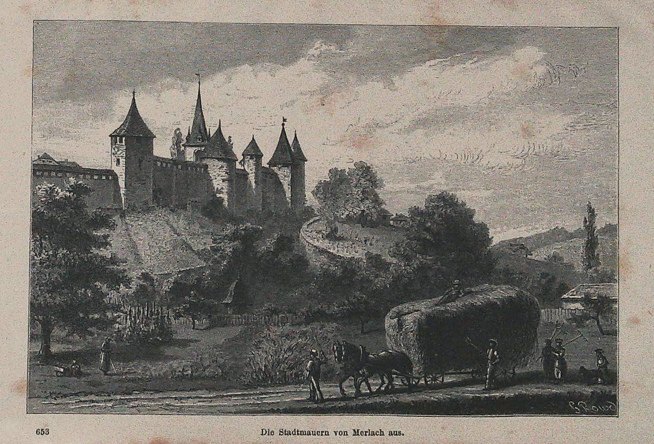 Livres: Murten  Wanderbild  um 1885 – D'occasion à Rafz par Helvet32 2