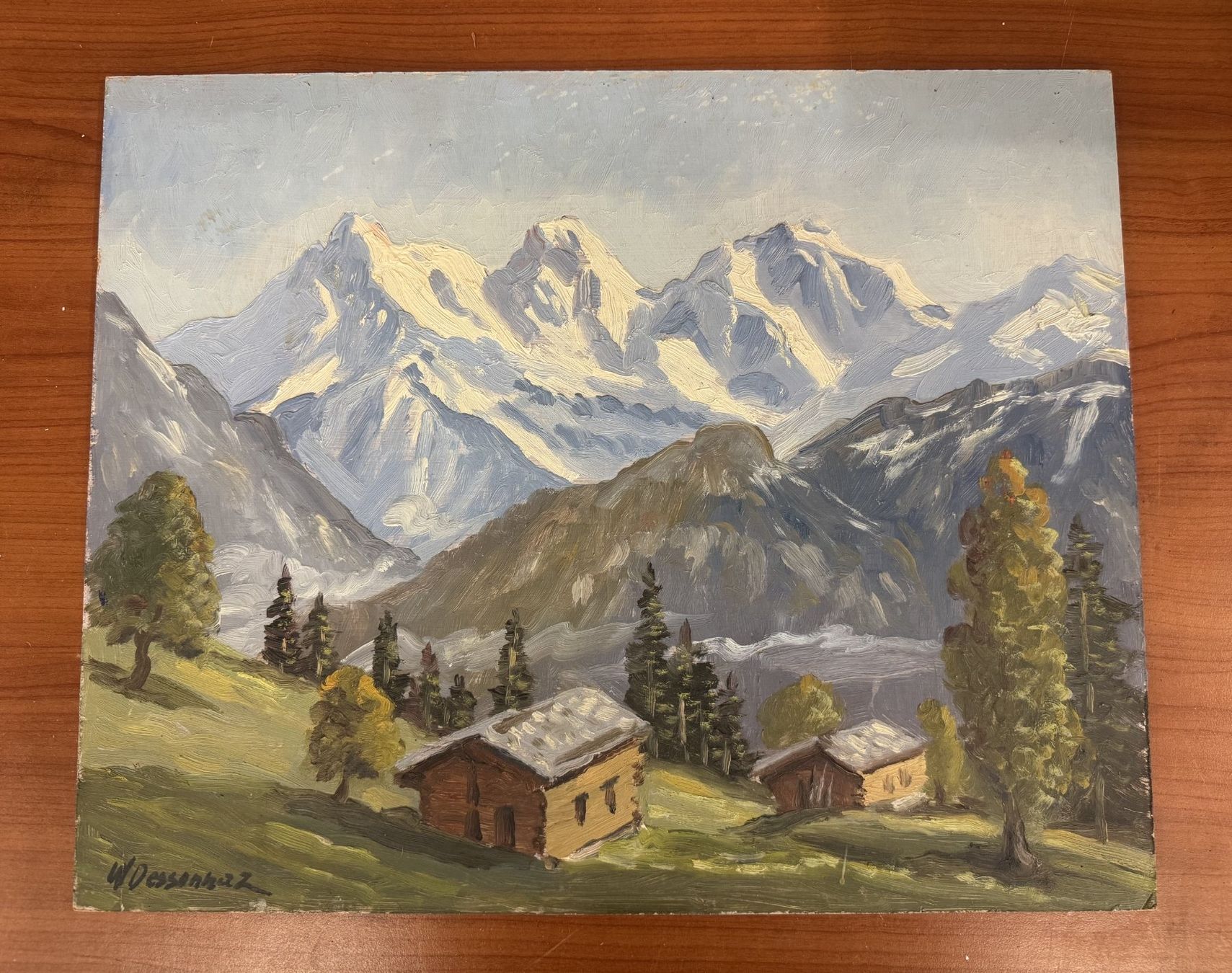 Gemälde: 5 Tableaux W. Dessonnaz – Gebraucht aus Satigny von rob_6zj8 4