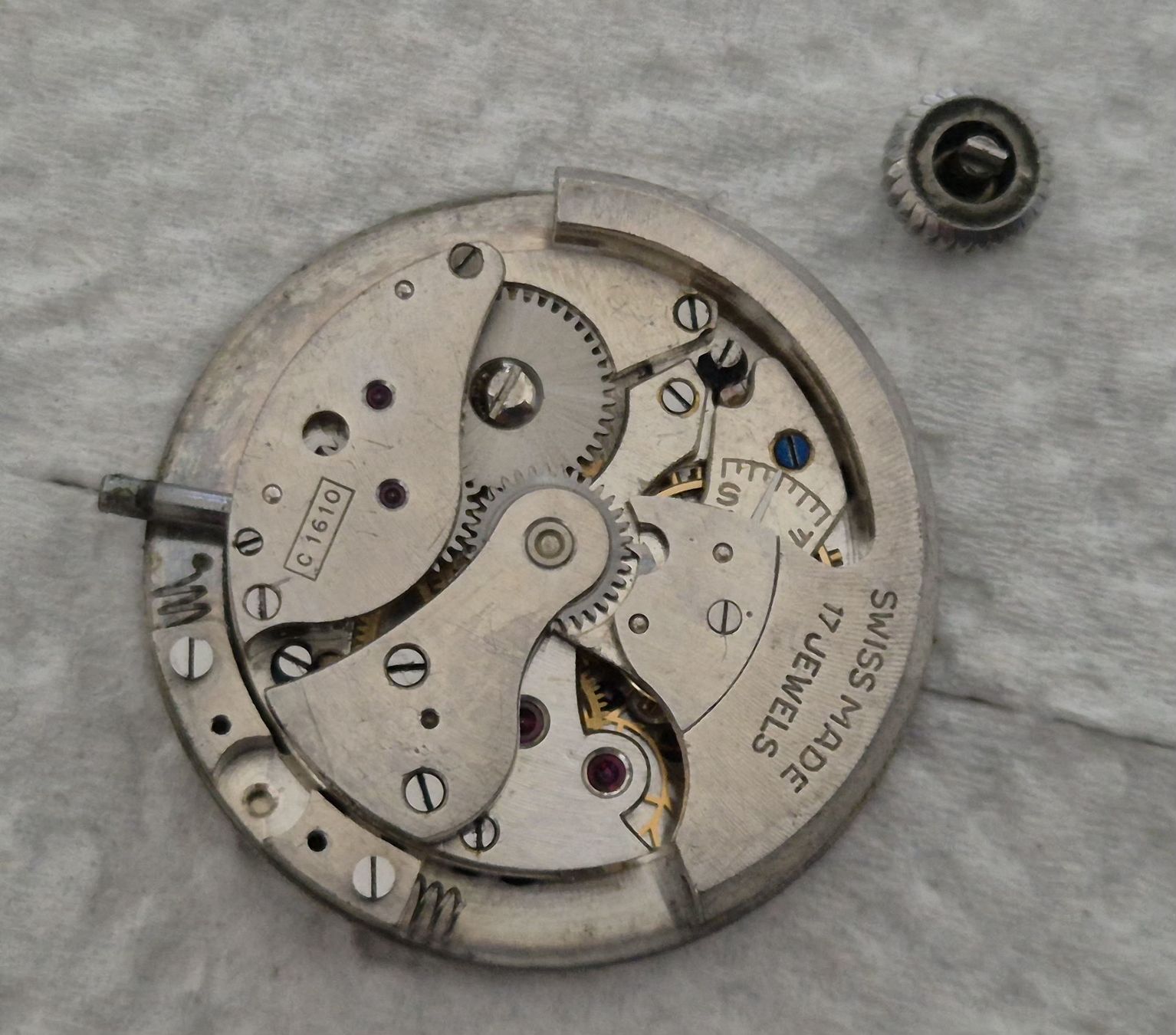 Orologi: Mouvement rare C 1610 Bumper – Usato da Genève venduto da BKYB 1