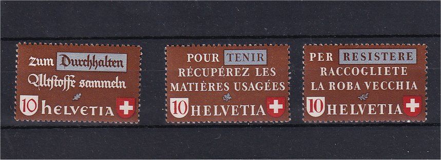 Tutti i francobolli: Série 1942 ** "Récupération" – Nuovo (secondo la descrizione) da Fribourg venduto da Ddangel