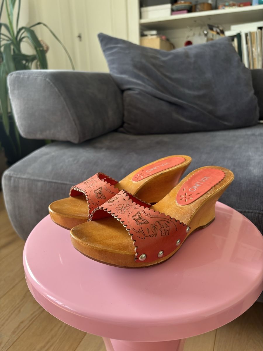 Scarpe da donna: Holz Keilabsatz Sandalen Grösse 36  – Usato da Kilchberg ZH venduto da mer_2bsh 1