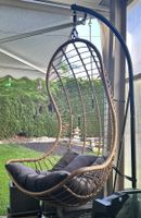 Hängesessel PINETO Boho-Style / Gestell & Kissen & Schutz
