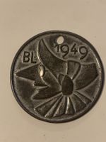 Rares Abzeichen der Basler Liefertafel 1949