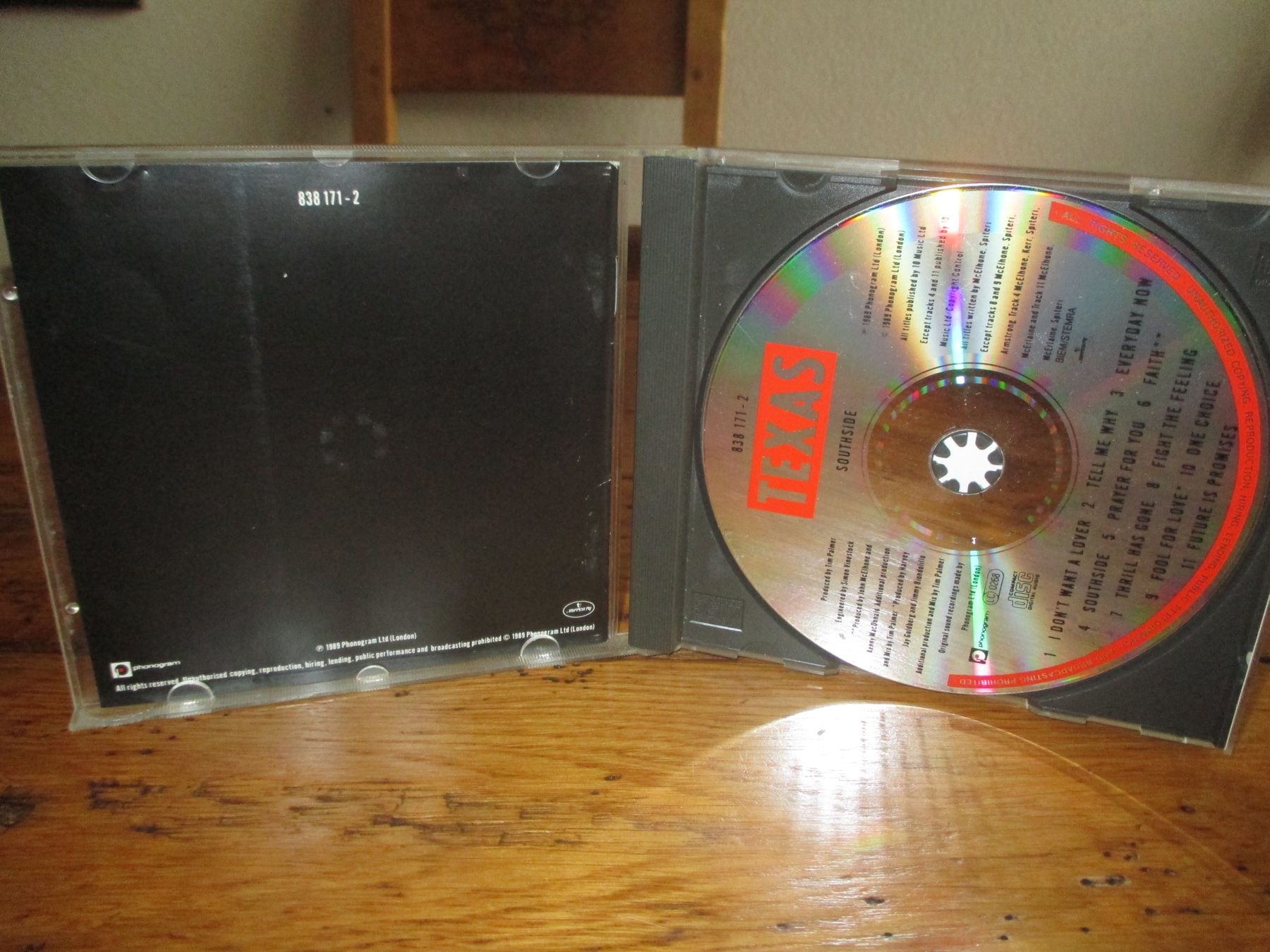 CD: TEXAS Southside CD – Usato da Monthey venduto da blackcat45