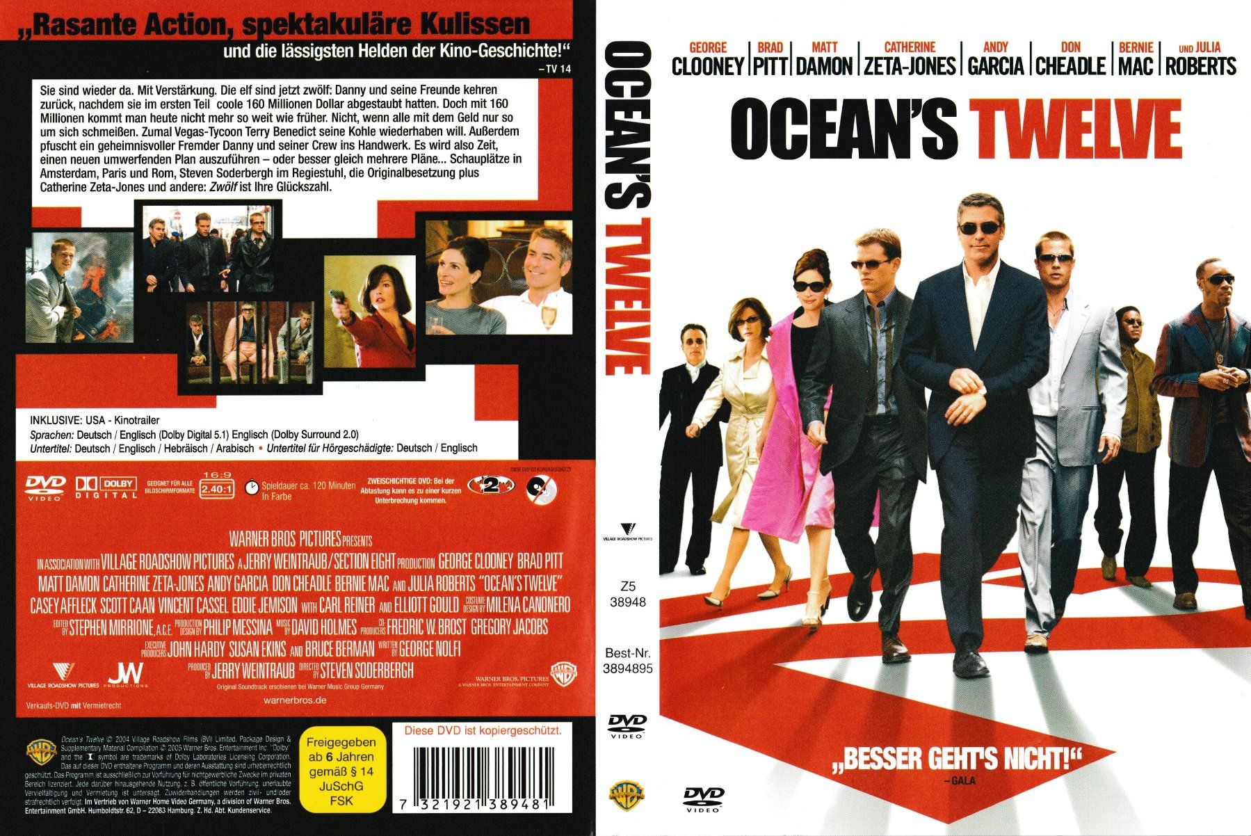 Tutti i DVDs: DVD - Ocean's Twelve – Usato da Langnau am Albis venduto da MediaRescuerKeLoX
