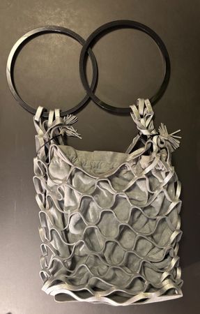 Salvatore Ferragamo Handtasche, Silber, Top Zustand!