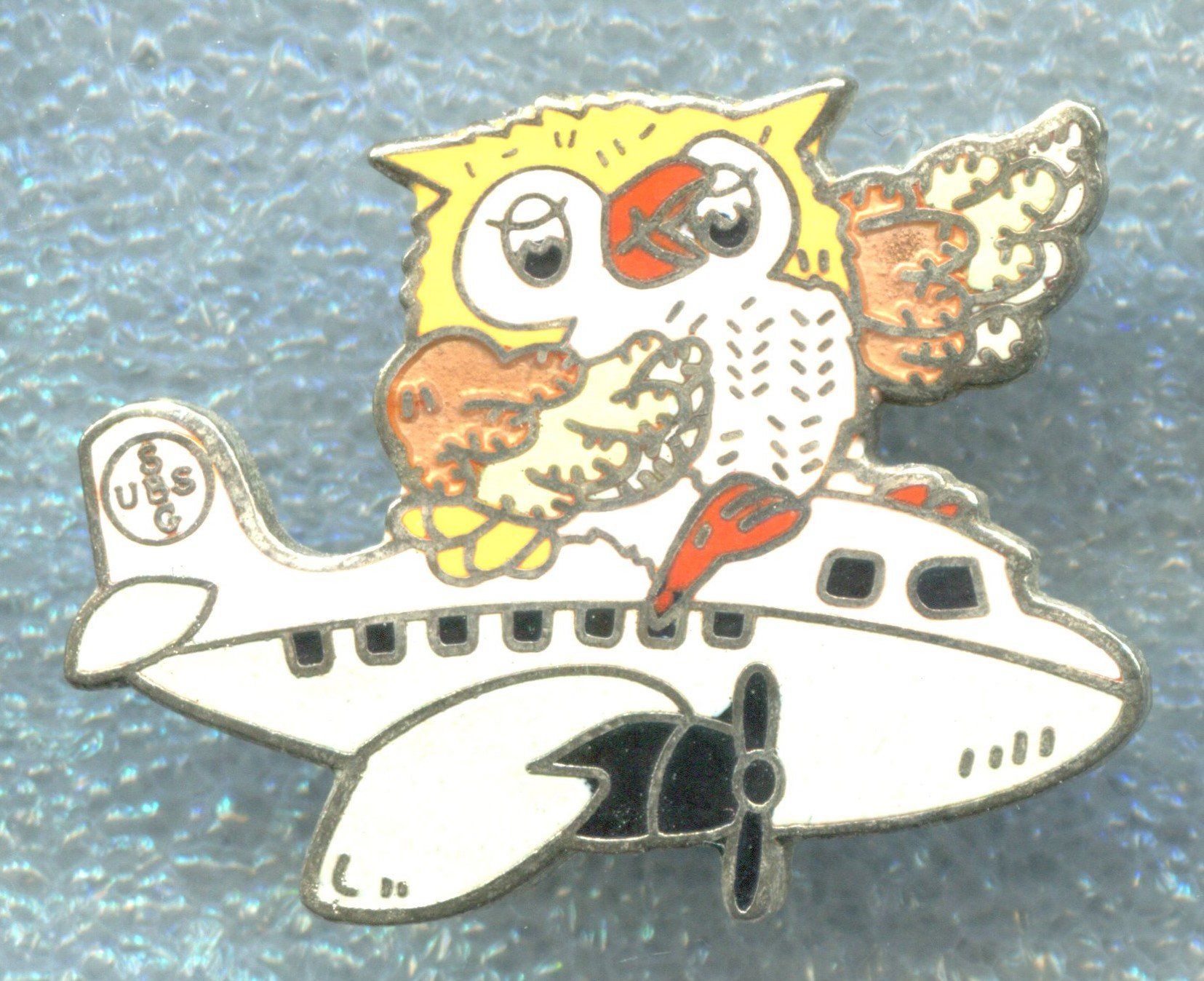 Placchette & Badge: UBS  Eule – Usato da Winterthur venduto da Sammleroase