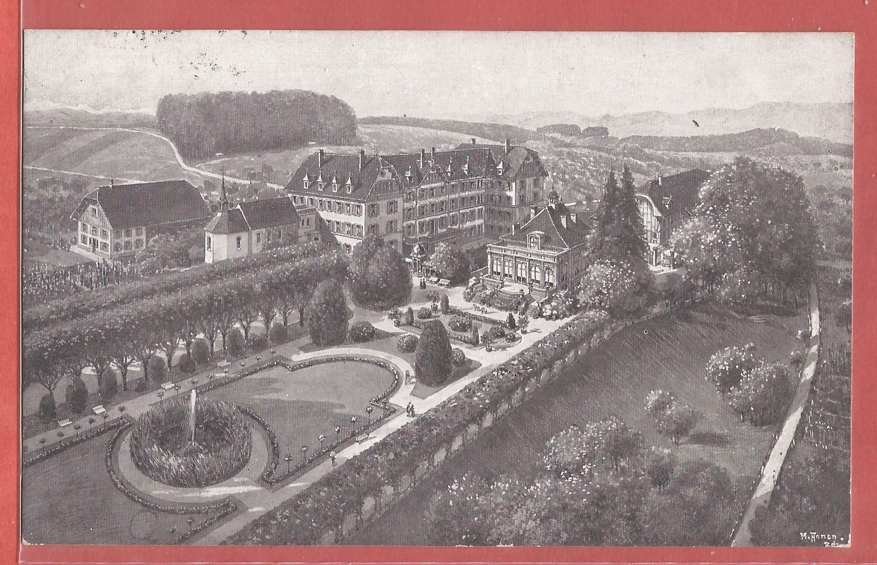 Ansichtskarten: Gruss vom Bleichenberg bei Biberist - 1926 – Gebraucht aus Fislisbach von Porano