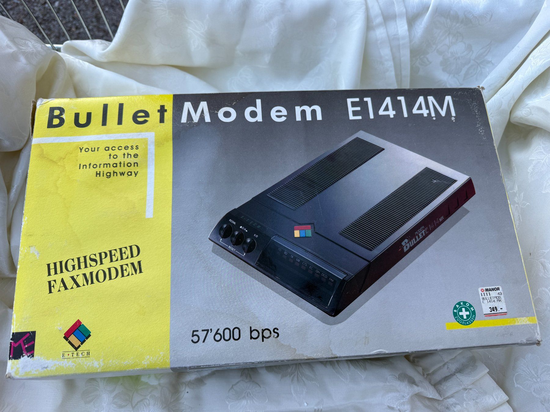 Modems & Router: Bullet Modem E1414MX-DX IN OVP NP 349.- – Gebraucht aus Vacallo von cri_229f