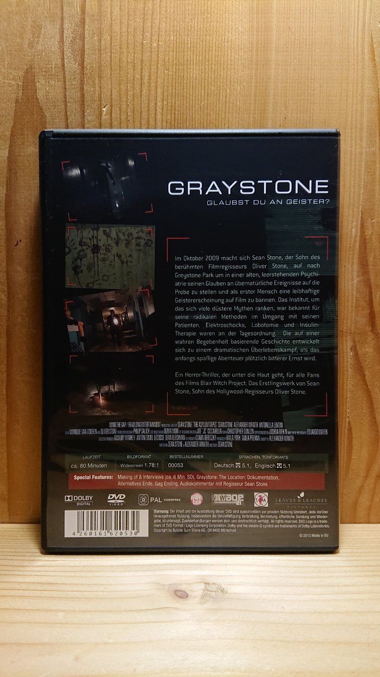 Tutti i DVDs: GRAYSTONE Glaubst du an Geister DVD – Usato da Wilderswil venduto da Exebub 1