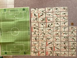 Fussball Skat, antikes Spiel aus den 1960er Jahren