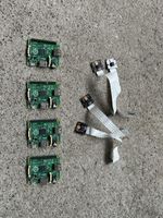 4x Raspberry Pi Model A+ mit 4x Kamera Modul gebraucht