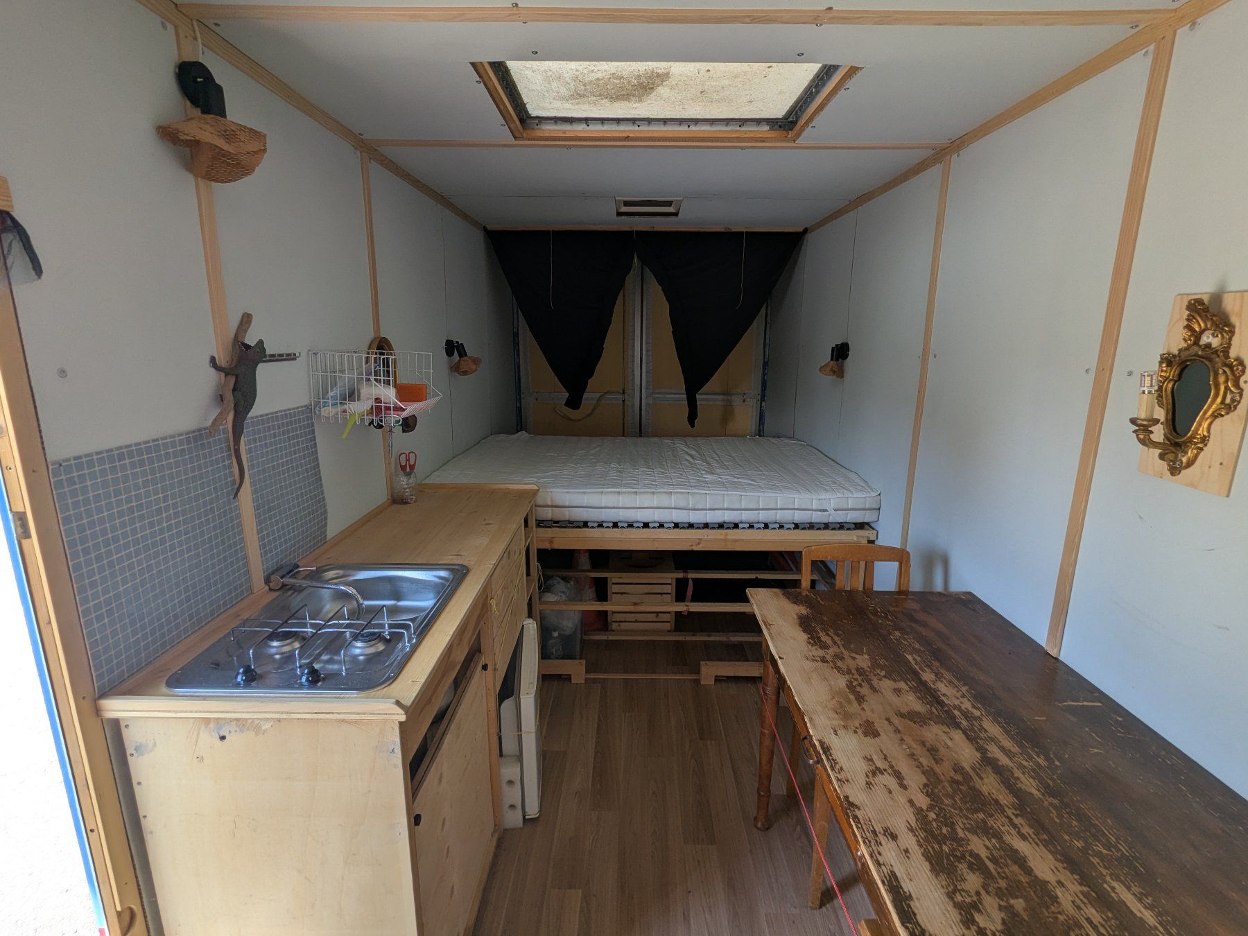 VW Veicoli da campeggio: Originelles Wohnmobil  Eigenbau VW LT35 – Usato da Biel/Bienne venduto da rotem 5