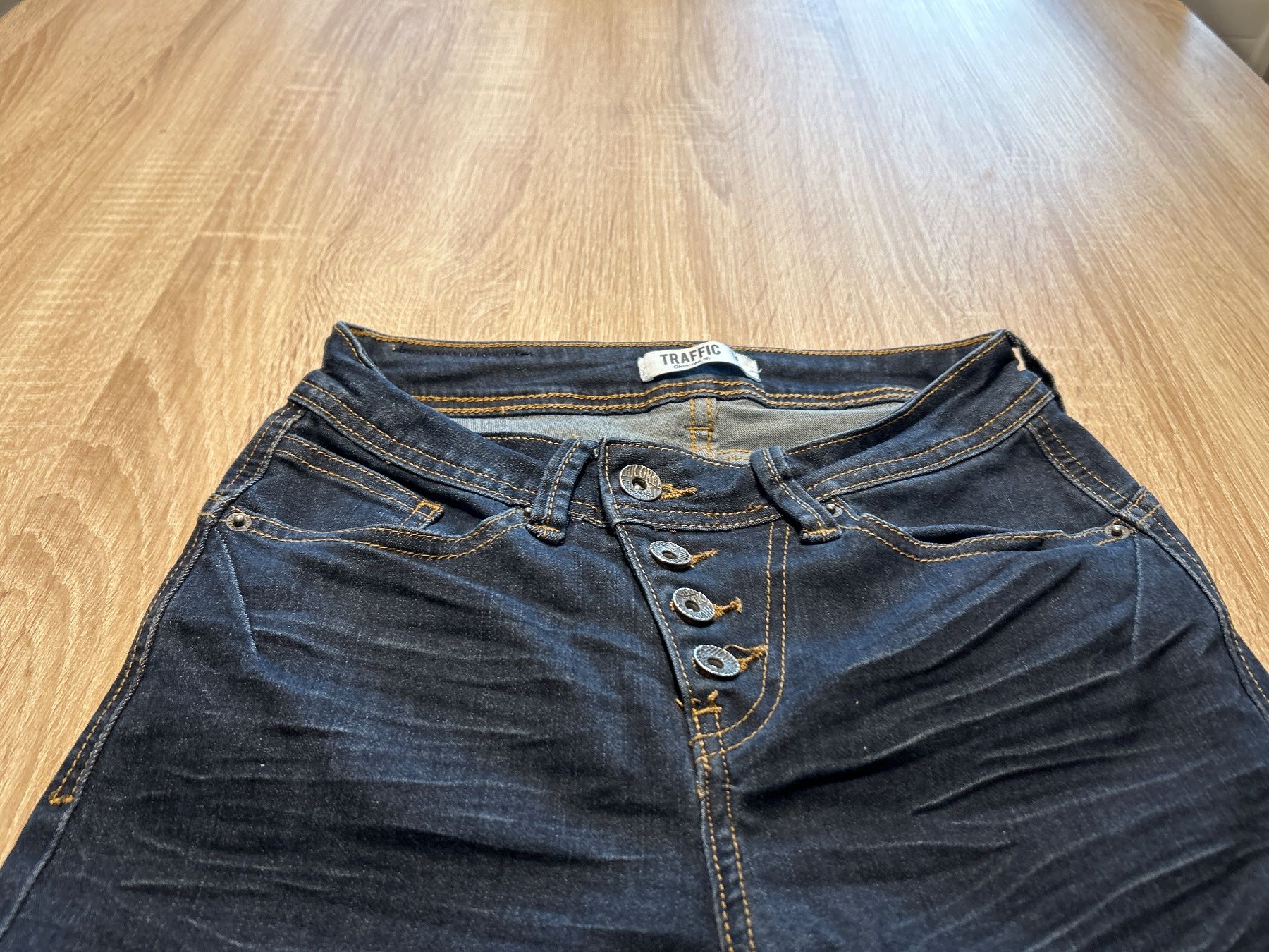 Jeans: Jeans dunkelblau von Traffic Gr. 34 – Usato da Brunnen venduto da Nala2929 3