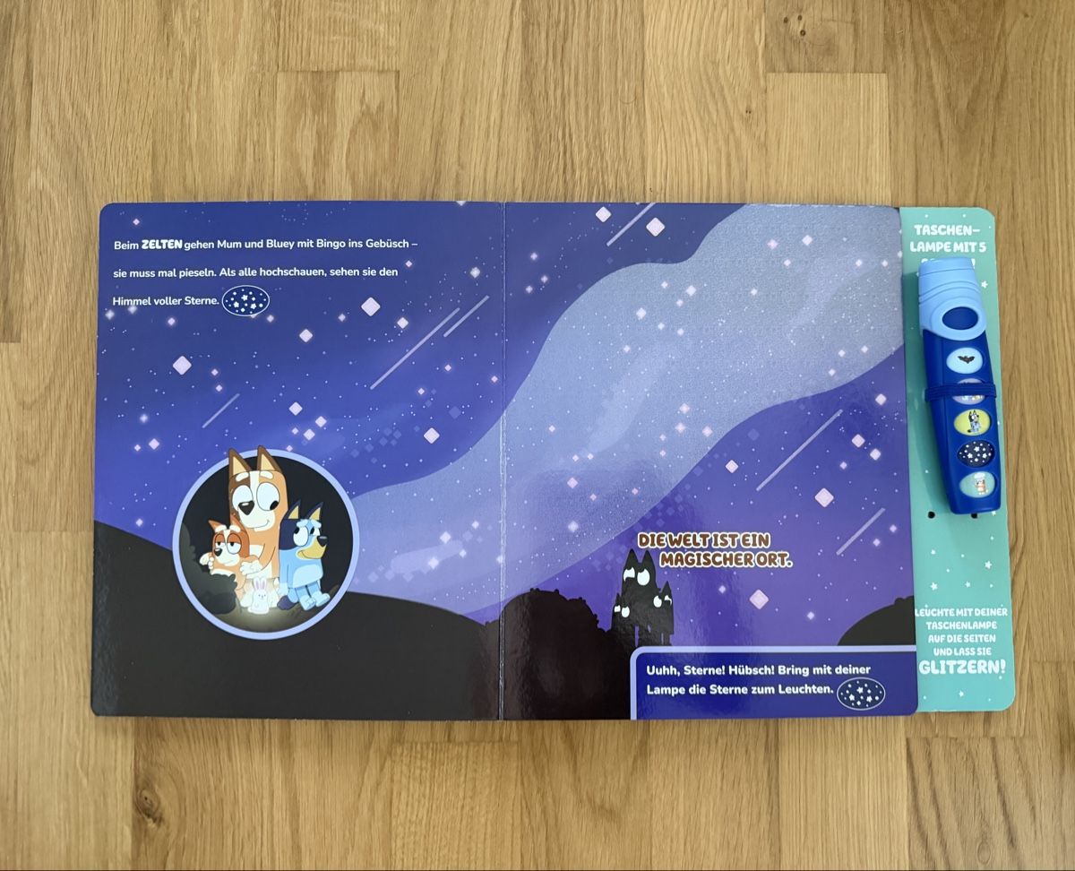 Livres: Bluey Taschenlampenbuch  – D'occasion à Rheinfelden par dBartel 2
