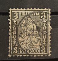 1862 Sitzende Helvetia Nr. 29 gestempelt