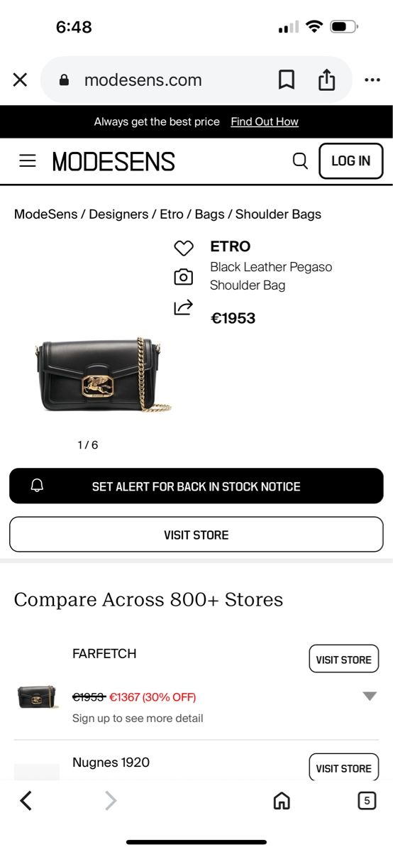 Etro Borse da donna: Etro bag Pegaso green – Usato da Thalwil venduto da 0041angel 6