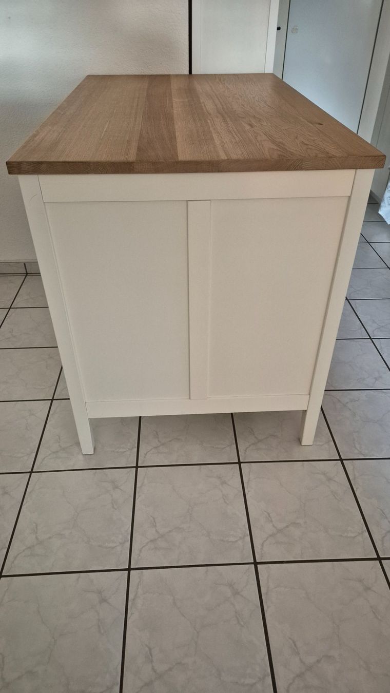 Ikea Cucine complete: IKEA Kücheninsel TORNVIKEN elfenbeinweiss/Eiche – Usato da Ueken venduto da dorofre