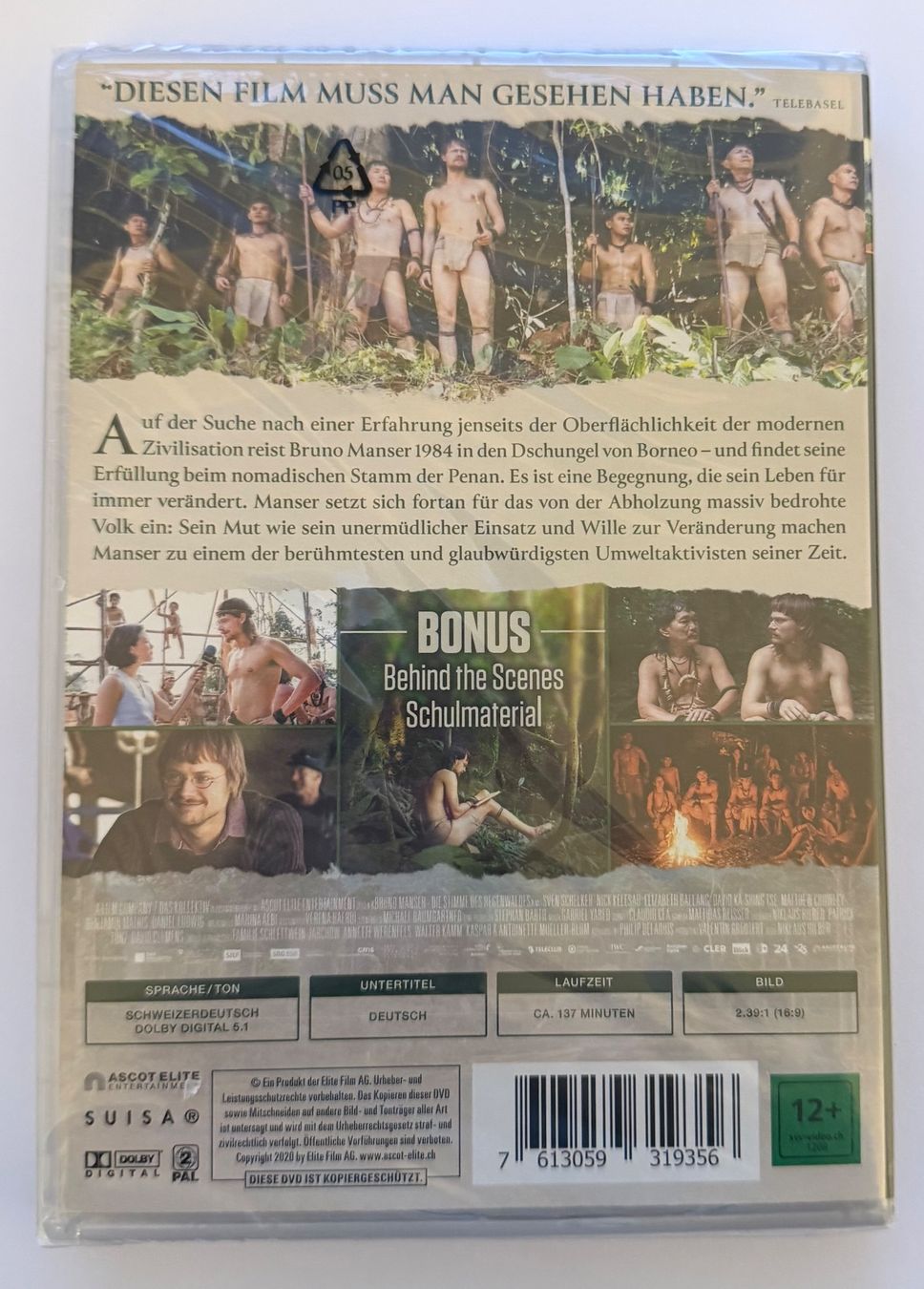Tutti i DVDs: Bruno Manser DVD OVP – Nuovo e nell'imballaggio originale da Basel venduto da Kanako 1
