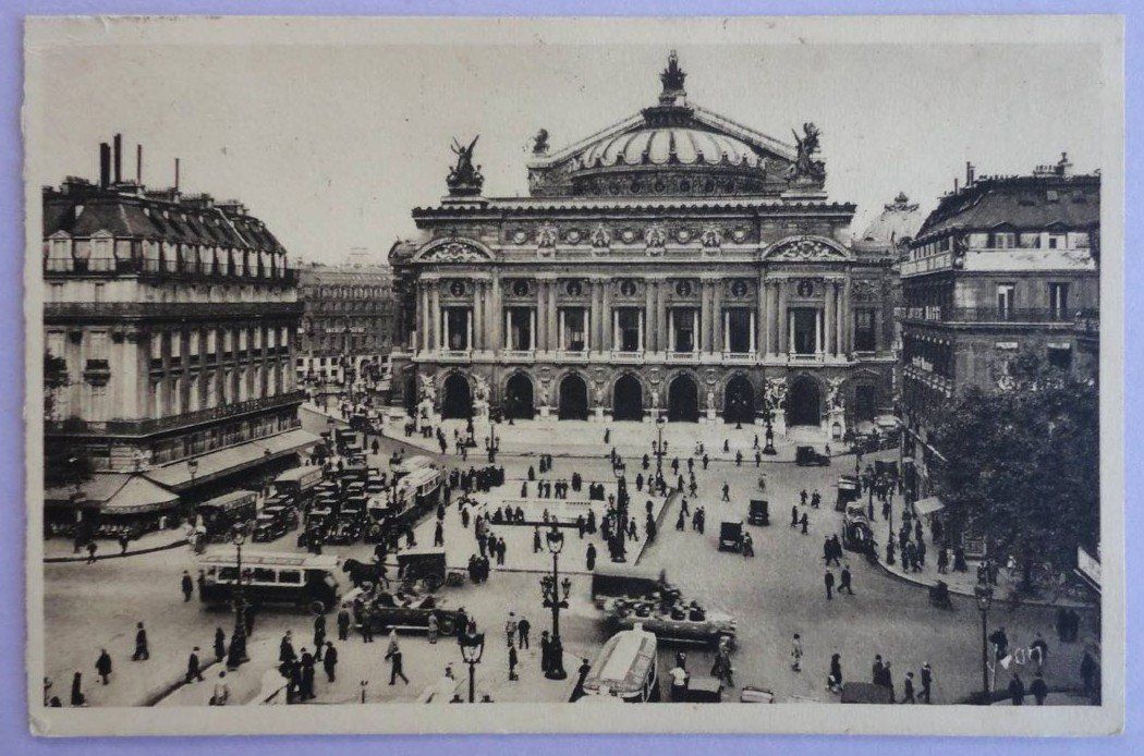 Cartes postales: Paris - Place de l' Opéra – D'occasion à Fétigny par Billy2miny