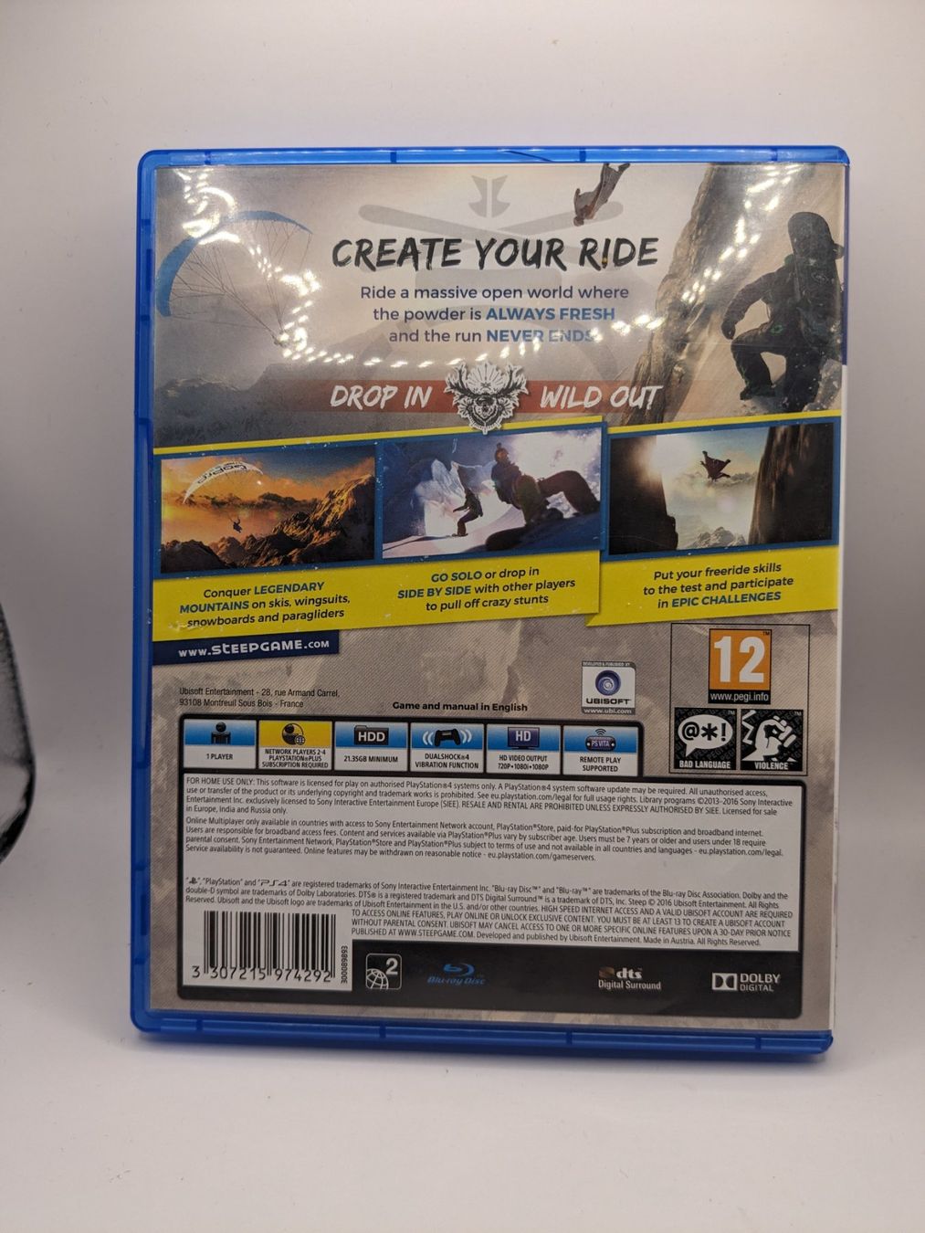 Sony Spiele: STEEP Snowboarding - Sony Playstation 4 PS4 Game – Gebraucht aus Hünenberg See von SpecialEditionGaming 1