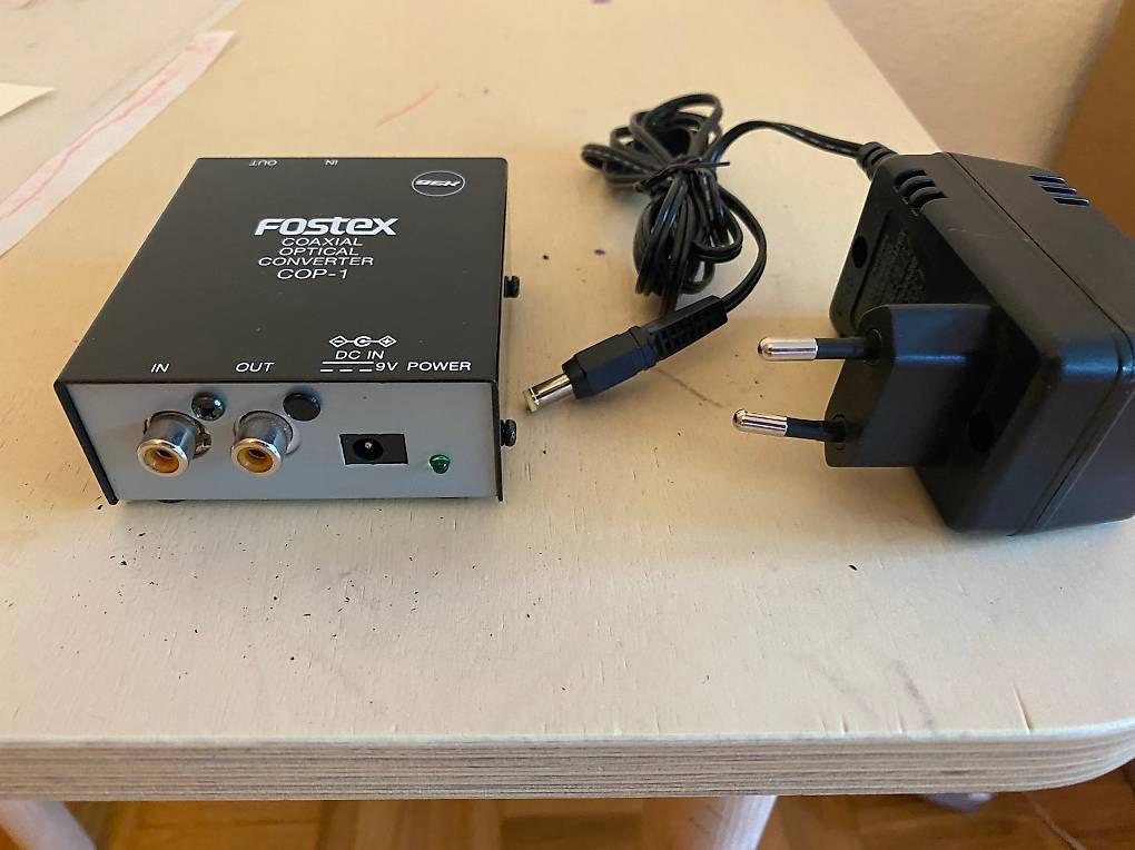 Convertisseurs: Fostex COP1 optical to coax spdif converter – D'occasion à Puplinge par Willi1203 1