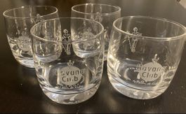 4x Havana Club Rumgläser
