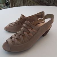Neuwertig Damen Sommer Schuhe Sandaletten Gr.4 Paul Green