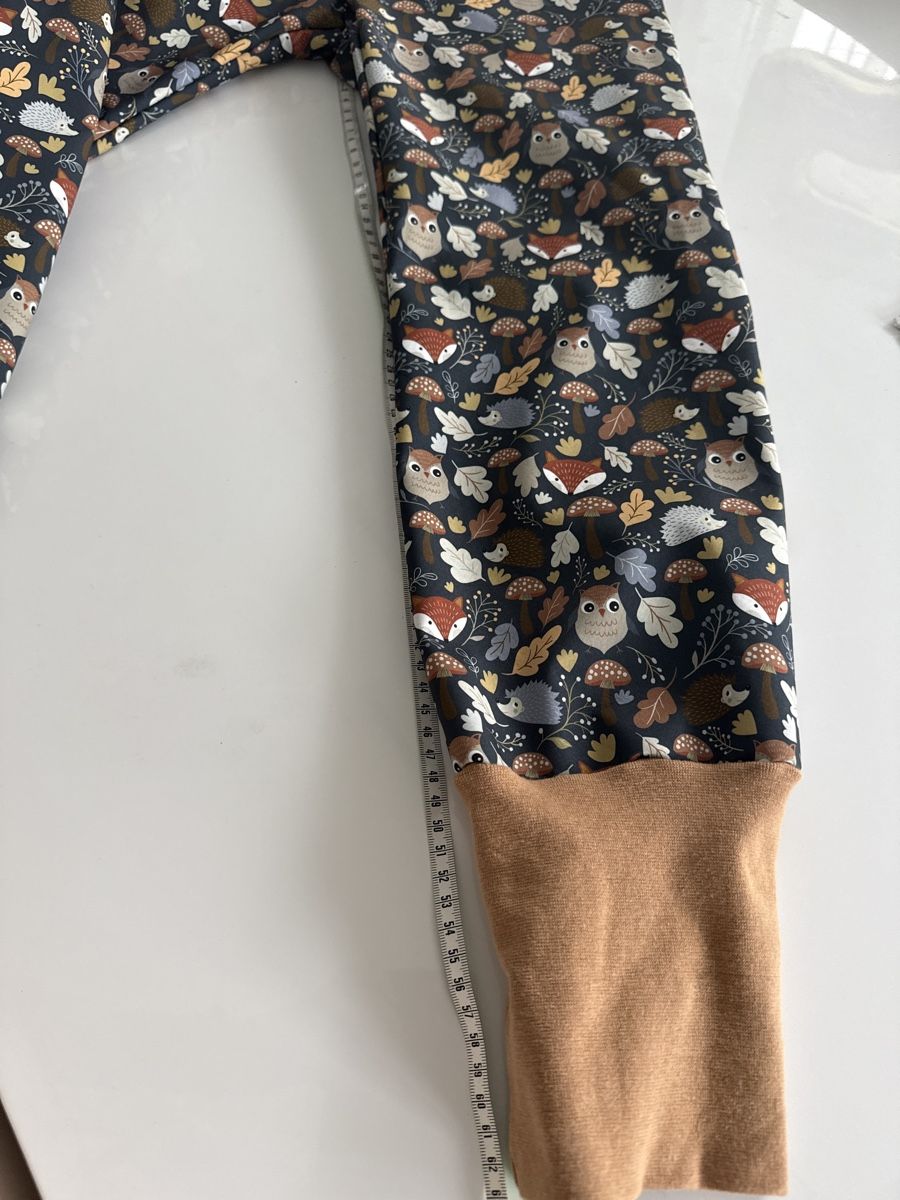 Hosen: Handmade Softshellhose Gr. 140 mit Füchse, Eulen und Igel – Neu (gemäss Beschreibung) aus Freidorf TG von nad_fxh7 2