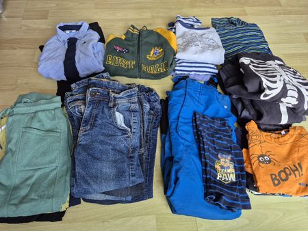 Jungs-Kleiderpaket Grösse 116 – Herbst & Winter