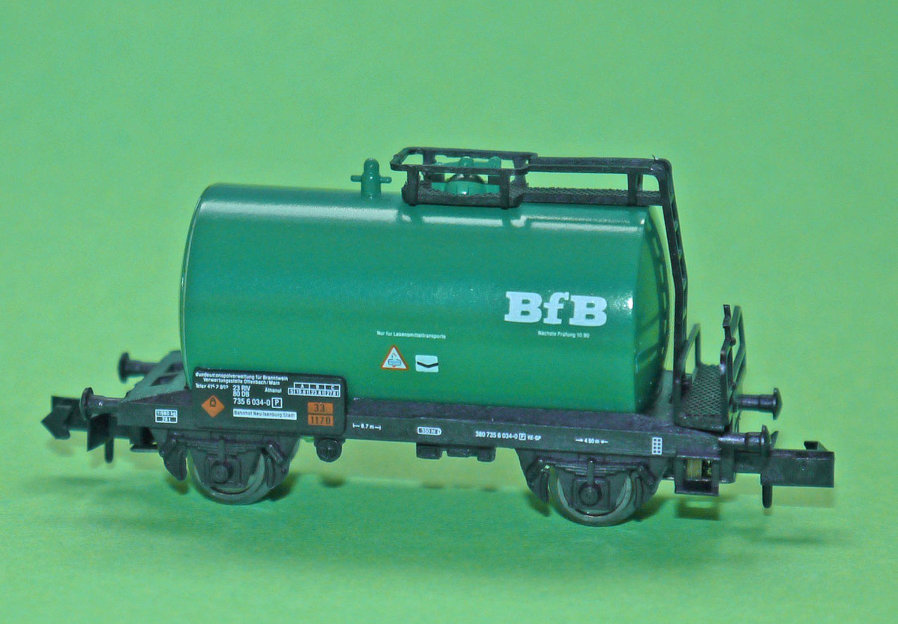 Arnold Modellini di ferrovie: Arnold N Kesselwagen BfB – Nuovo (secondo la descrizione) da Riazzino venduto da bertowe
