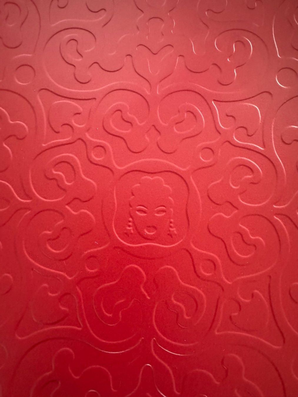 Alessi Servierplatten: Alessi "Dressed Red Tablett" Marcel Wanders 2011 – Gebraucht aus Fribourg von tschjoly 2