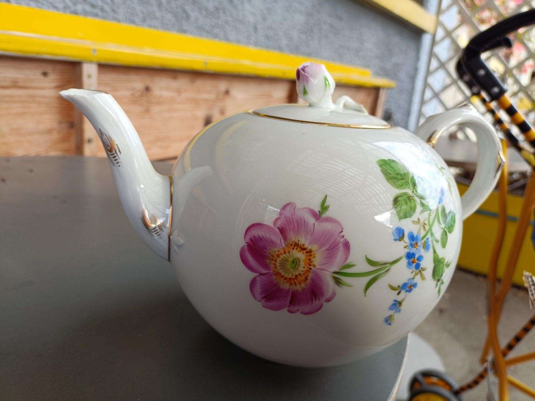 Teiere: Meissen Tee Kanne – Usato da Köniz venduto da Brockenreich 5