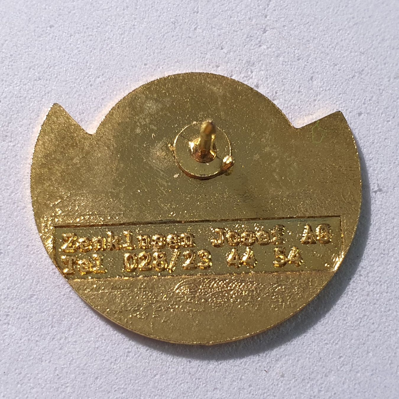 Plaketten & Abzeichen: AA095 - Pin Stadtschützen BRIG Wallis 1907 – Gebraucht aus Reinach BL von Boston-Verkauf 1