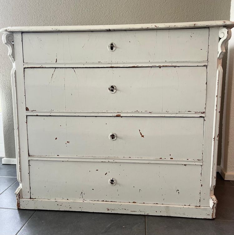 Original Vintage Kommode im Shabby Chic Stil (Gebraucht) in Boll für ...