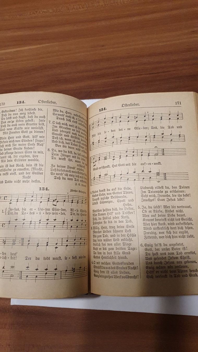 Libri: Kirchen Gesangbuch 1890 TOP ZUSTAND – Usato da Bütschwil venduto da Karma2022 6