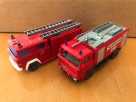 2x Magirus LKW Feuerwehr