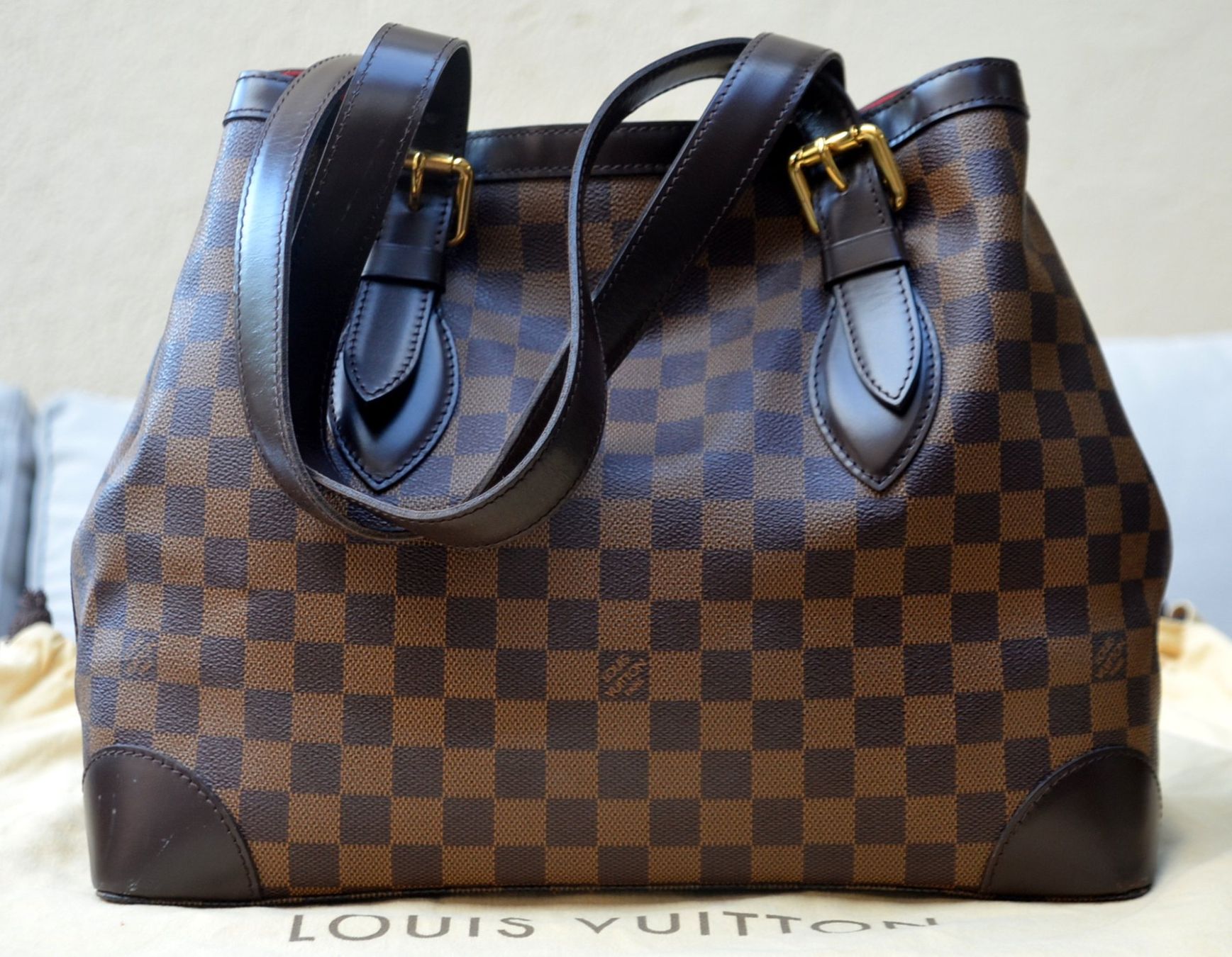 Louis Vuitton Borse da donna: Louis Vuitton Hampstead MM Tasche / sac – Usato da Collonges venduto da Auganien 6