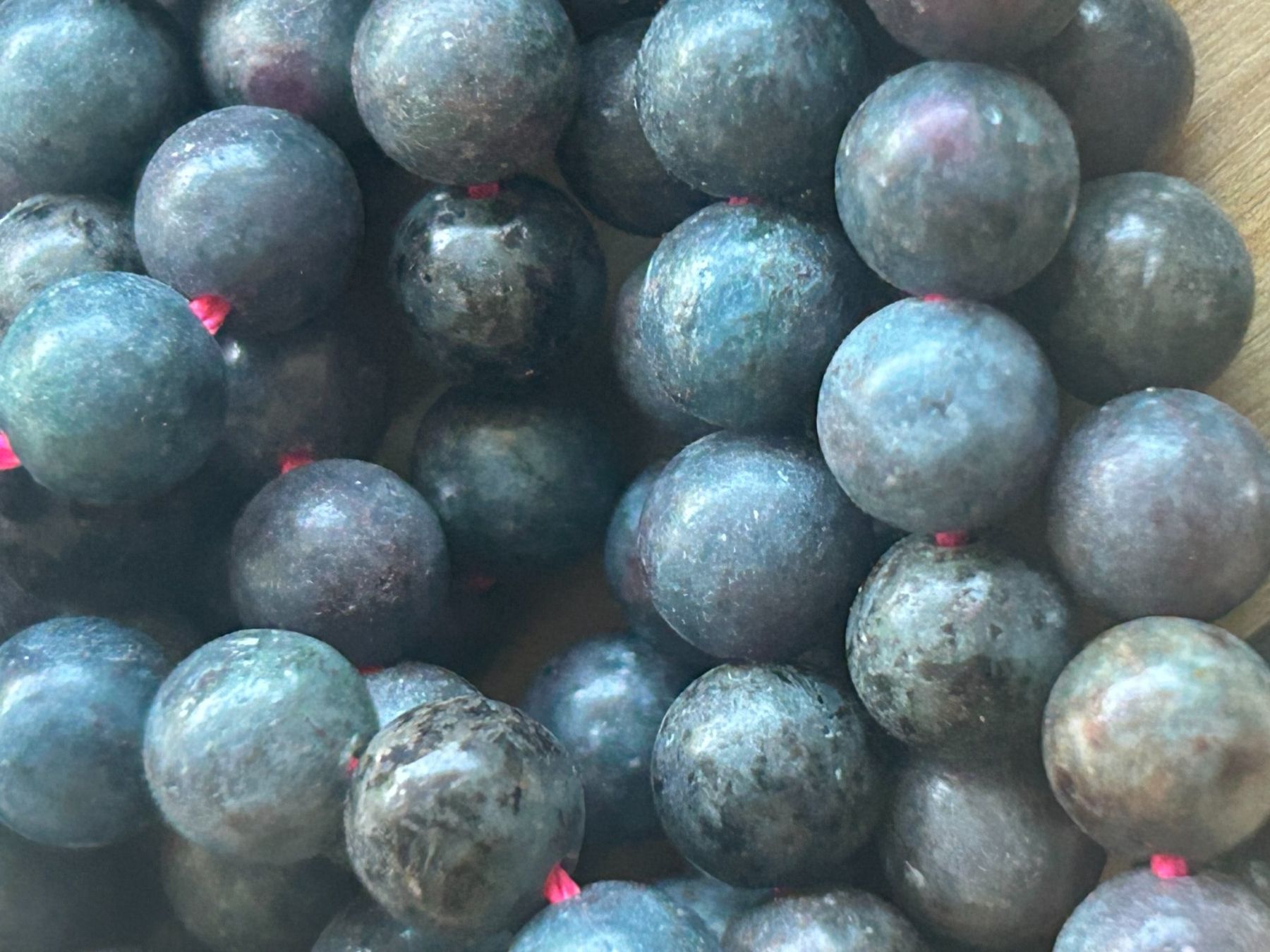 Minéraux & Lithothérapie: Strang echte sapphire ruby beads 6 mm – Neuf avec emballage d'origine à Niederrohrdorf par Ytobi 2