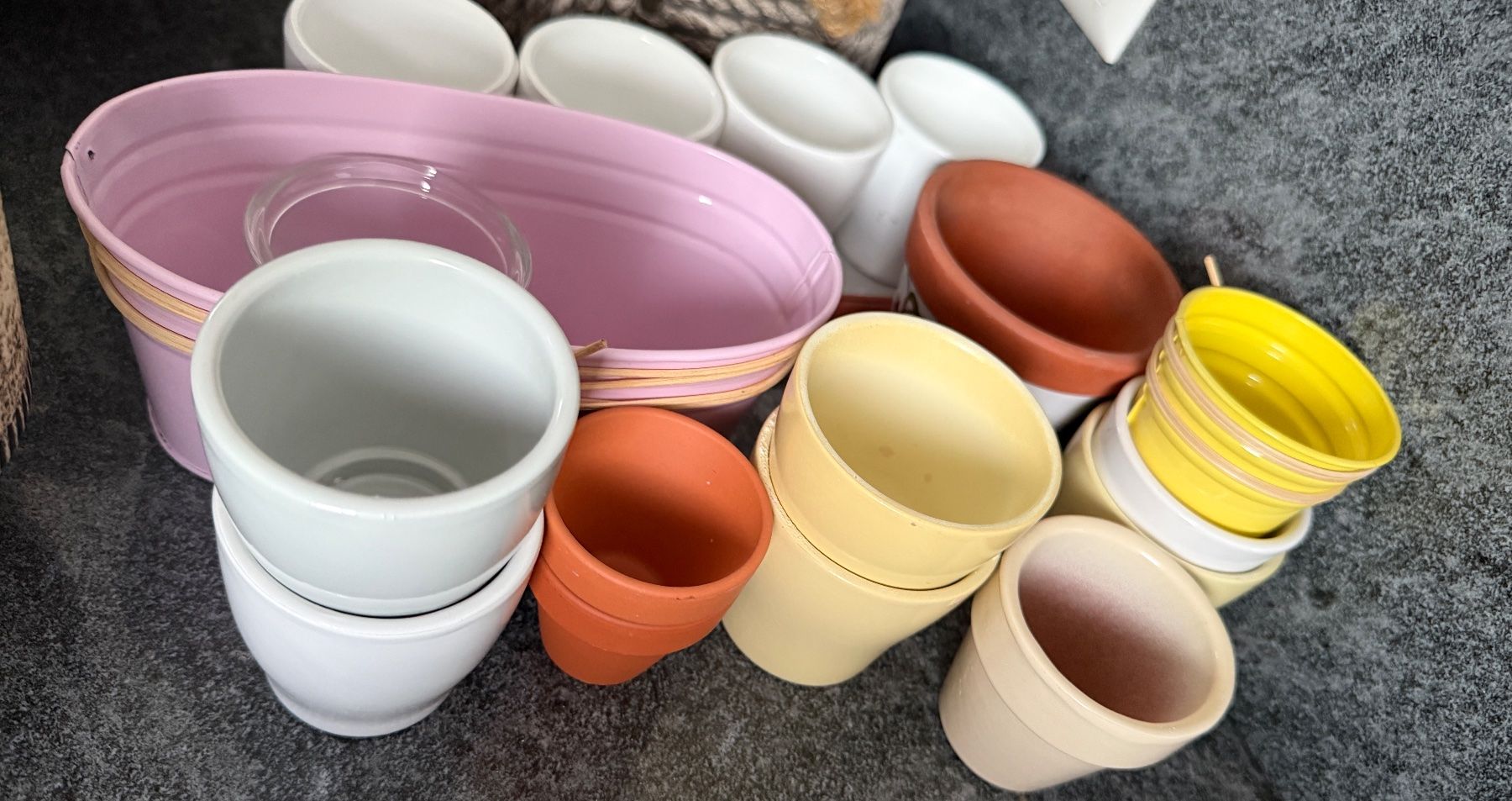 Vasi per fiori: Lot de cache pots diverse tailles+ material-approx.30 pièces – Usato da Veyrier venduto da Szurkemaci 8