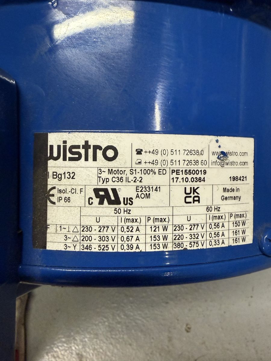 Motori: Moteur electrique Wistro 7.5 kW – Nuovo e nell'imballaggio originale da Ardon venduto da jim_gq2q 2