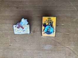 2 pins TINTIN (dont le Secret de la Licorne)