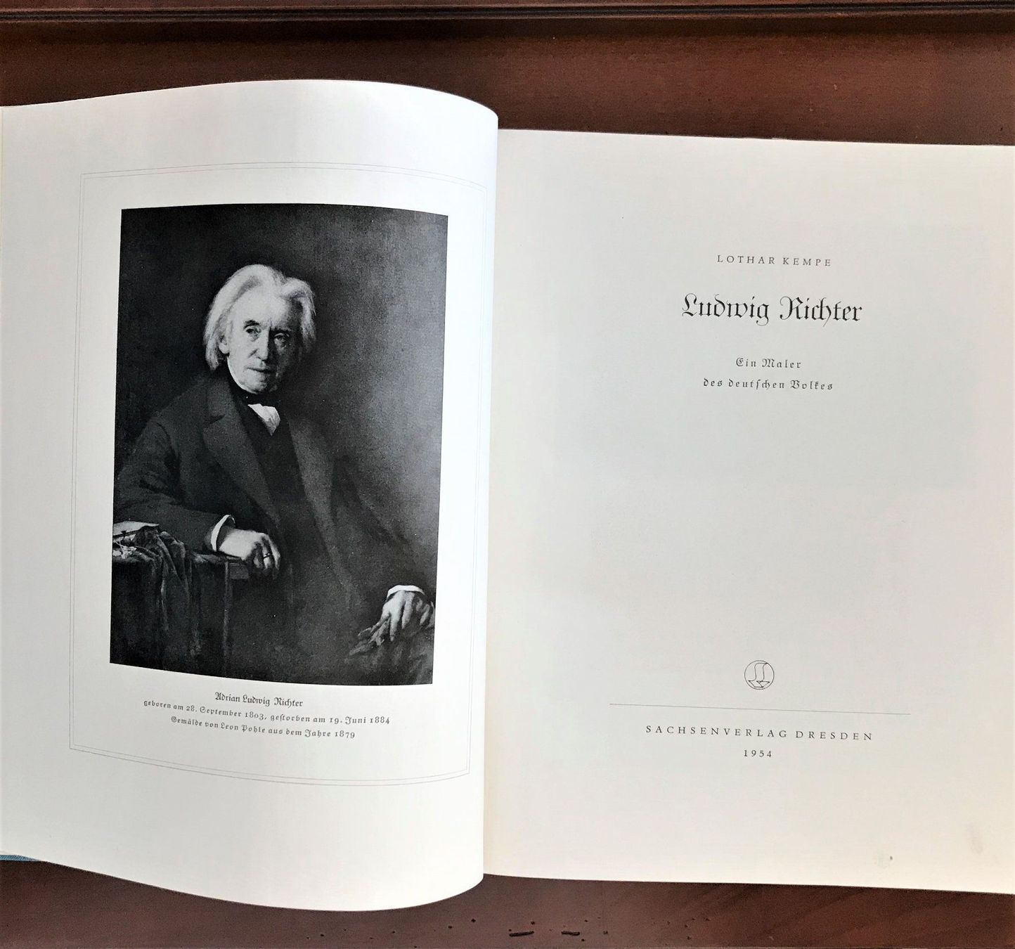 Libri: Ludwig Richter. Ein Maler des Deutschen – Usato da THERWIL venduto da Fcbbasel 2