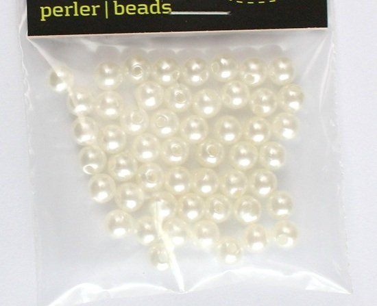 Kit bricolage: cremeweisse Wachsperlen 6mm – Nuovo e nell'imballaggio originale da Schlatt TG venduto da kreativ-atelier